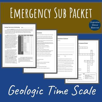 Preview of Geologic Time Scale of Life Sub Packet