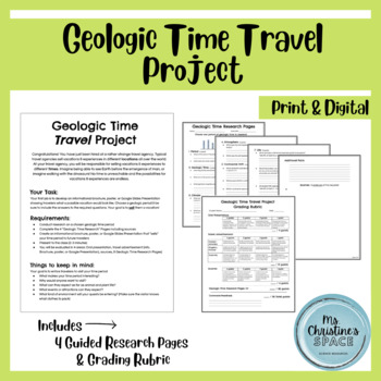 Preview of Geologic Time Scale | Time Travel Project