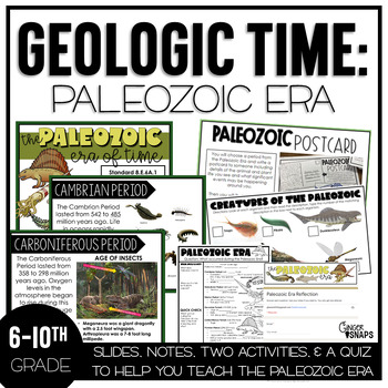 Preview of Geologic Time - The Paleozoic Era