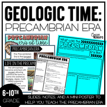 Preview of Geologic Time - The Precambrian Era