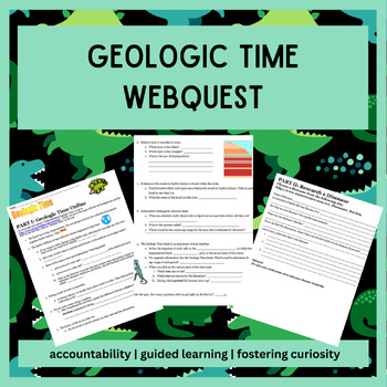 Preview of Geologic Time WebQuest | Earth Science, History of the Earth