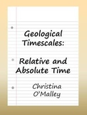 Geologic Timescales: Understanding Relative and Absolute Time
