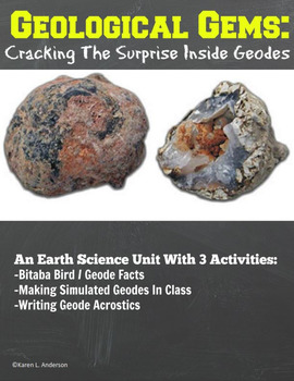 Preview of Geological Gems:  Cracking The Surprise Inside Geodes