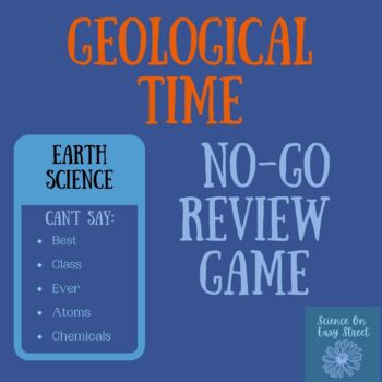 Preview of Geological Time No Go Review Game (Taboo Inspired)