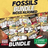 Fossils Bundle  (Earth Science BUNDLE), Print & Digital Di