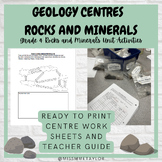 Geology Centres - Rocks and Minerals Activities