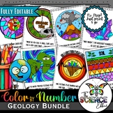Geology Color By Number Bundle ~ Geology Color By Number W