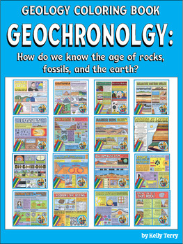 Download Geology Coloring Book Bundle Geochronolgy How Old Is That Rock