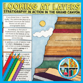 Geology Coloring: Looking at Layers in the Grand Canyon PL