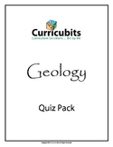 Geology Quiz Bundle | Themed Scripted Afterschool Activities