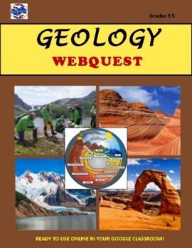 Preview of Geology WEBQUEST