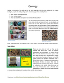 Geology: a Study of Rocks and Minerals