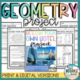 Geometry Project 3D Figures Design Your Own Hotel