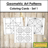 Geometric Art Patterns (Set #1) - Blackline Masters