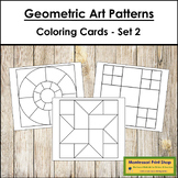 Geometric Art Patterns (Set #2) - Blackline Masters
