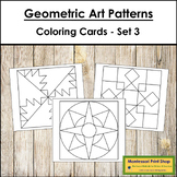 Geometric Art Patterns (Set #3) - Blackline Masters