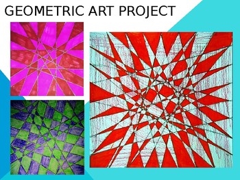 Geometric Art Project by Common Core Math | Teachers Pay Teachers