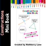 Geometric Constructions Mini Book Assessment or Practice