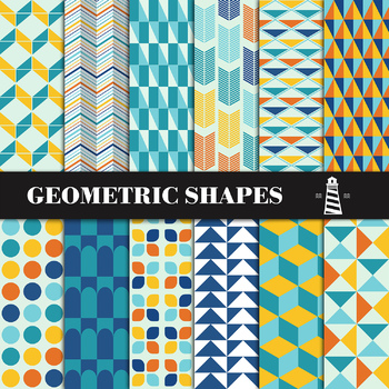 Download Geometric Digital Paper, Geometric Patterns, Geometric ...