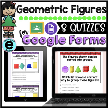 Preview of Geometric Figures | Google Forms | Distance Learning