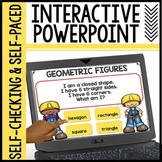 Interactive Math Games 2d and 3d Shapes Powerpoint