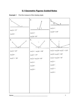 Preview of Geometric Figures Lesson 1 of 7