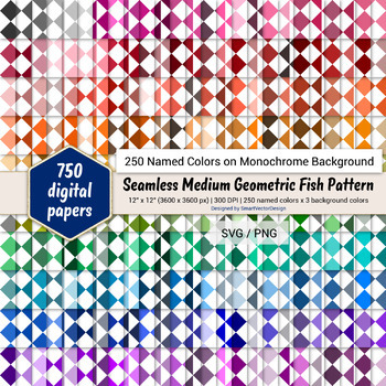 geometric fish tessellation