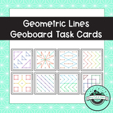 Geometric Lines Geoboard Task Cards