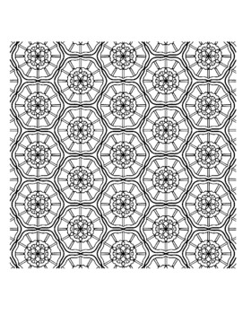 geometric design coloring pages
