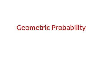 Preview of Geometric Probability