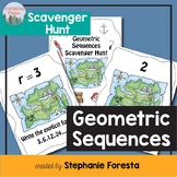 Geometric Sequences Scavenger Hunt
