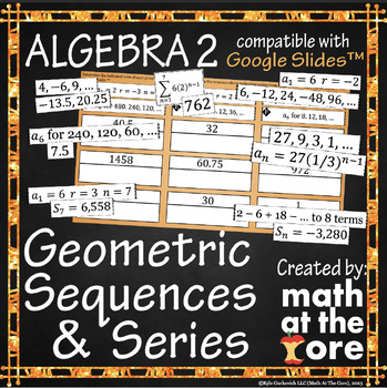 Preview of Geometric Sequences & Series for Google Slides™