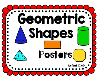Preview of Geometric Shape Posters