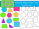 Geometric Shapes Clip Art Set