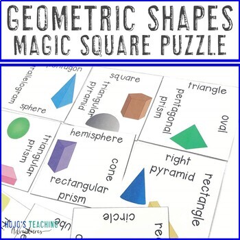 3D Geometric Shapes; Transparent Relational Geosolid Math Geometry Shapes GR 3-8 