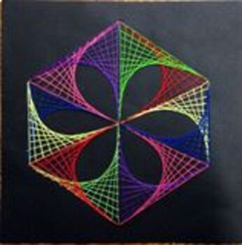 Preview of Geometric String Art