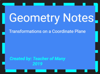 Preview of Geometric Transformations