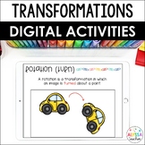 Geometric Transformations Digital Activities