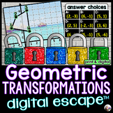Geometric Transformations Digital Math Escape Room Activity