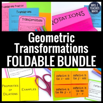 Preview of Geometric Transformations Foldable Bundle