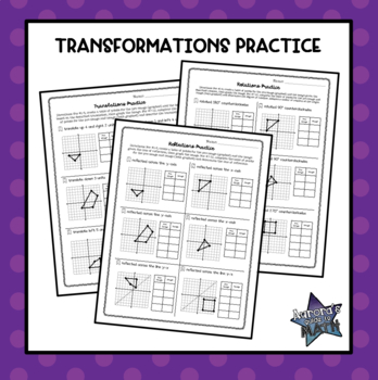 Preview of Geometric Transformations Practice