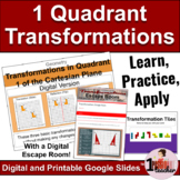 Geometric Transformations | Quadrant 1 | Lesson with Activ