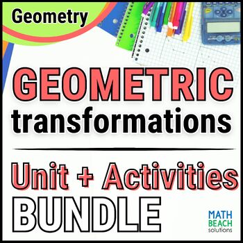 Preview of Transformations and Coordinate Geometry - Unit Bundle- Texas Geometry Curriculum