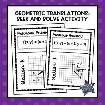 Preview of Geometric Translations: Seek and Solve