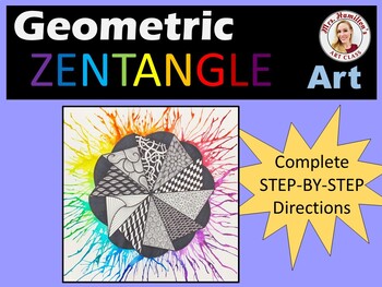 Preview of Geometric Zentangle Art