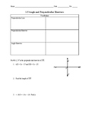 Geometry 1.5 Guided Notes: Bisectors