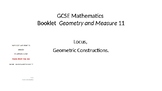 Geometry 11 (Locus & Geometric Constructions)