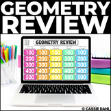 Geometry Review Game - Digital Math Game