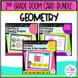 Geometry 2nd Grade Boom Card BUNDLE
