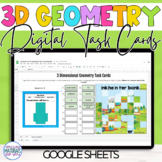 Geometry | 3D | Task Cards and Mystery Picture
